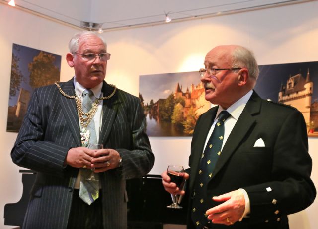 Provost Jim Leishman and President John Matthews Provost Jim Leishman and President John Matthews